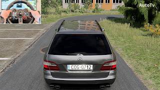 2006 Mercedes-Benz E63 AMG T S211 - BeamNG Drive Gameplay & Crash Test | Logitech G29 screenshot 4