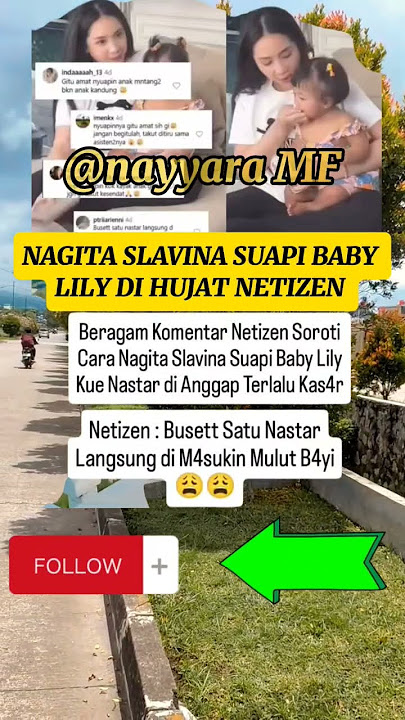 CARA NAGITA SUAPI BABY LILY JADI SOROTAN NETIZEN #fyp #shorts #short