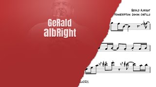 "Sussudio" - Gerald Albright - 🎷 Alto Sax Transcription 🎷