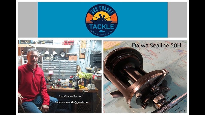 Daiwa Sealine 47H saltwater fishing reel how to take apart and
