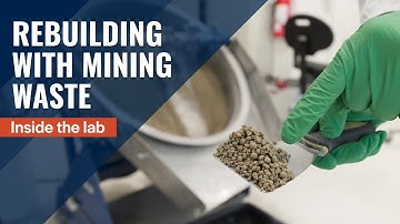 Turning Mine Waste into Building Materials | Sustainable Innovation at Colorado School of Mines