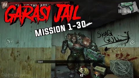 Zombie Frontier 3 Garasi Jail || Mission 1-30 || GAMEPLAY WALKTHROUGH part 2
