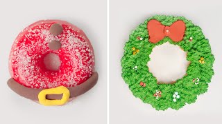 🎄🎊 Merry Christmas Cake Recipes | Beautiful Christmas Cake Decorating Ideas | Cat Caron #00053