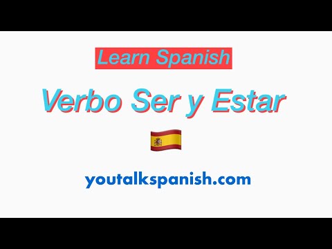 Aprender español: verbos ser y estar