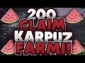 TİTANYUM SURVİVAL 121 CLAİM DEVASA KARPUZ FARMI ! -minecraft sonoyuncu