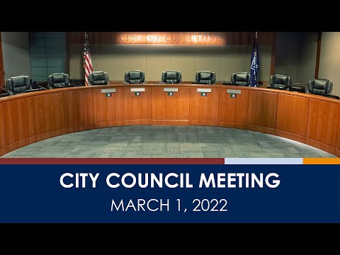 City Council Study Session- March 1, 2022