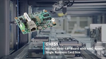 DFI Mini Embedded Series - Pi-sized GHF51 Board & Palm-sized IoT Gateway / Industrial NUC EB100-KU