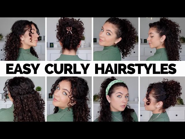 Curly Hairstyle Tutorial - The Twist Over Ponytail - Hair Romance