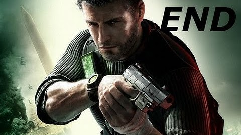 Splinter Cell Conviction Gameplay Walkthrough Part 14-Ending