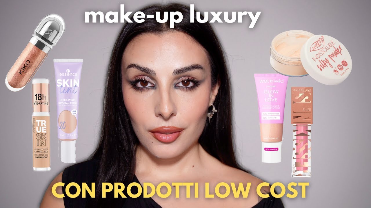 MAKE-UP DI LUSSO USANDO PRODOTTI LOW COST 🔥 || AMBRA JESS