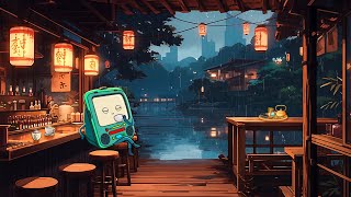 Night Cafe Vibes - Rainy Lofi Hip Hop Chill Beats To Relaxstudy To 