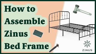 How to Assemble Your Heidi Metal Platform Bed Frame from Zinus