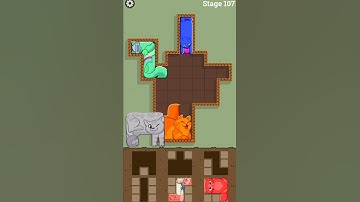 Puzzle Cats - Gameplay Walkthrough (iOS & Android) Stage 107 #shorts #games #funny