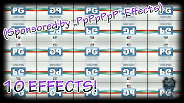 MTRCB Intro Animation „10“ Effects (Sponsored by „PpPpPpP“ Effects)