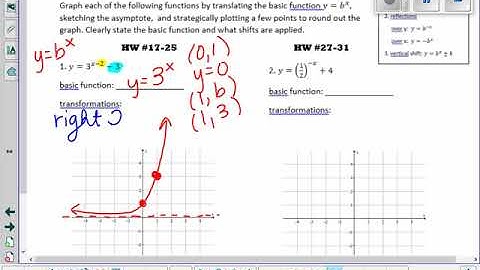 4 2 Graphing Exponential Functions   day 1 VIDEO