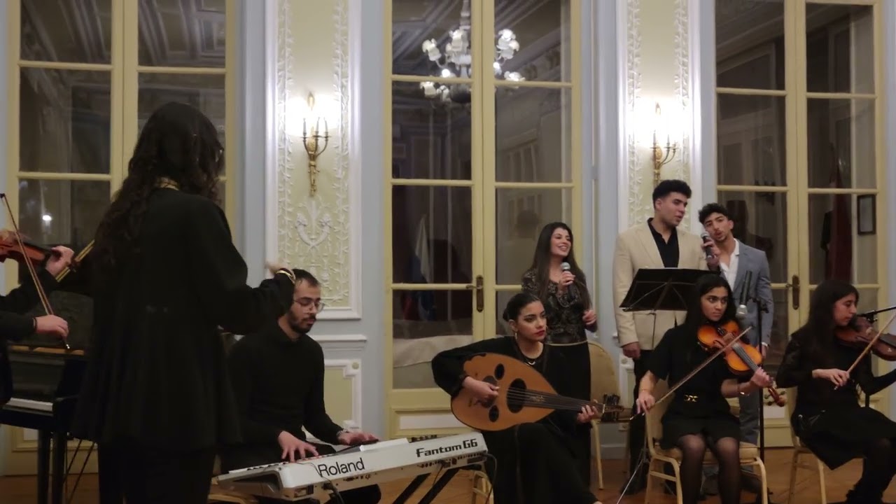 ميدلي إسكندرية لفريق Esfa band بقيادة المايسترو  جني ايمن في المركز الثقافي الروسي