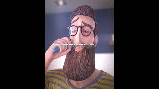 The World Inside The Beard Is Like This