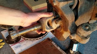 1995 Ford Ranger Front Axle UJoint Replacement (Twin Traction Beam)