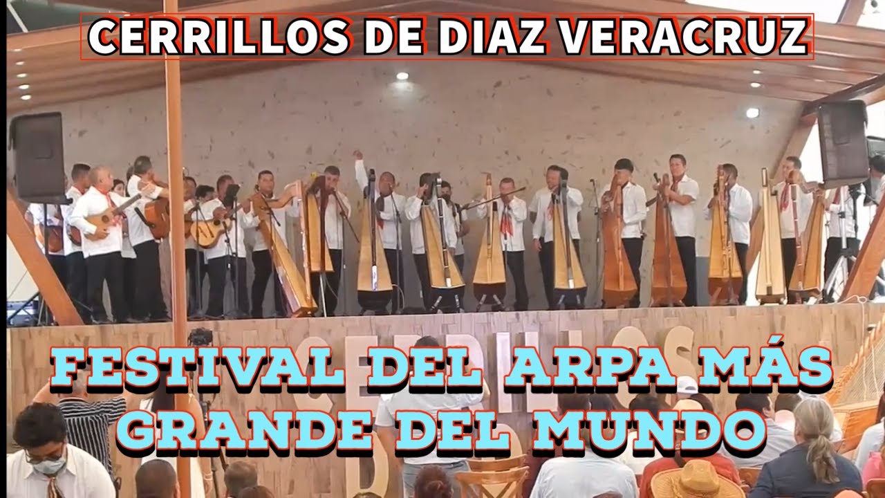 САМАЯ БОЛЬШАЯ В МИРЕ АРФА... ИЗ СЕРРИЛОСА, ВЕРАКРУС... @xalapatv @TelevisaVeracruzOficial