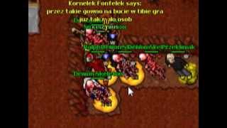 Vecriius 516ms and Przekliniak 404ek blocked road to POI Quest TIBIA OLYMPA