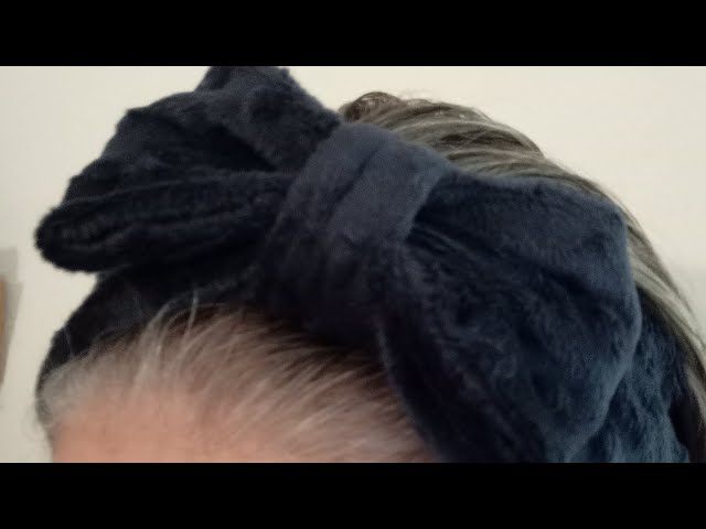Tuto cache oreille bandeau pour l'hiver - DIY Head band for winter 