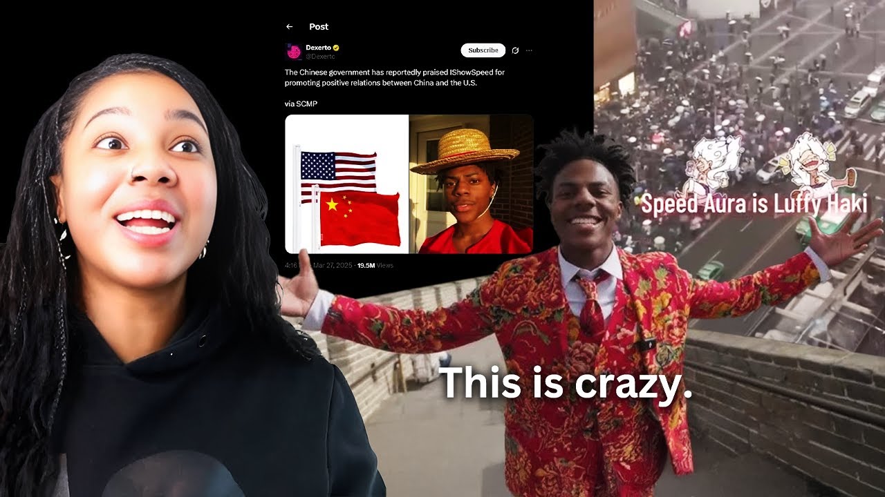 IShowSpeed accidentally became a diplomat in China | Reaction