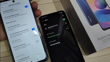 Redmi Note 10T 5G | How To Setup Portable Hotspot in Redmi Note 10T 5G
