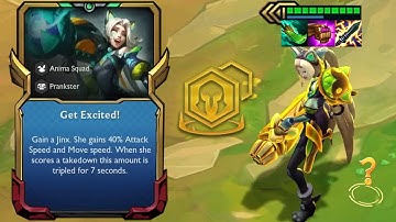 Anti-Meta with Get Excited! 3 Star Jinx Carry Comp | TFT SET 8
