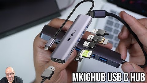 USB C Hub 6-in-1