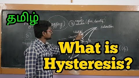Hysteresis|Physics 12|Tamil| MurugaMP