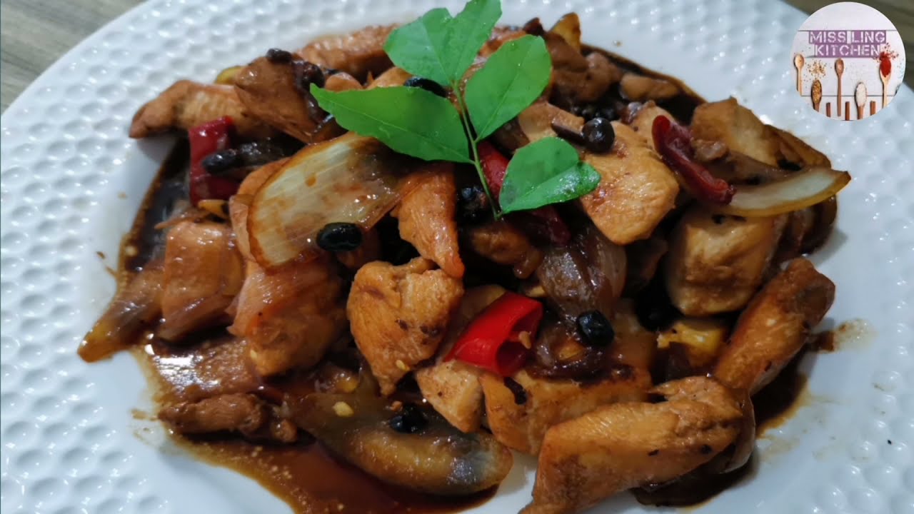 Anolon Wok Giveaway + Chicken and Egg with Black Bean Sauce Recipe