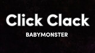 Download Lagu Click Clack - Babymonster (Karaoke version) MP3 Download Lagu Click Clack - Babymonster (Karaoke version) MP3