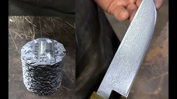 350 Razor Blades into a Sharp 1Knife! make factories videos more interesting #experiment #factory