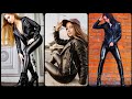 most Stunning And Perfect Looking Leather pants+ jacket full outfits ideas for women's