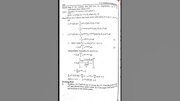 contour integration |complex  analysis | type ¡¡¡| #maths #viral #asthetic #motivation #shorts
