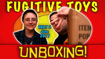 UNBOXING! Fugitive Toys Damaged Box Pop Figure Sale Part 2 -  #Funko Pops June 2017