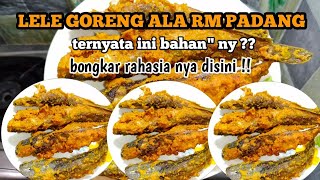 MURAH LANGSUNG ENAK..! OLAH IKAN LELE GURIH DALAM HITUNGAN MENIT