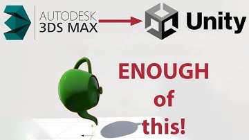 How to export FBX models from 3ds Max to Unity (and fix rotation, pivot, scale)