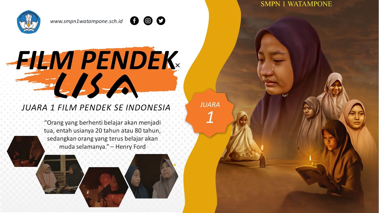 Film Pendek | LISA | Juara 1 Se-Indonesia/Malaysia | Athirah Olympic Vol 9 2021 | SMPN 1 WATAMPONE