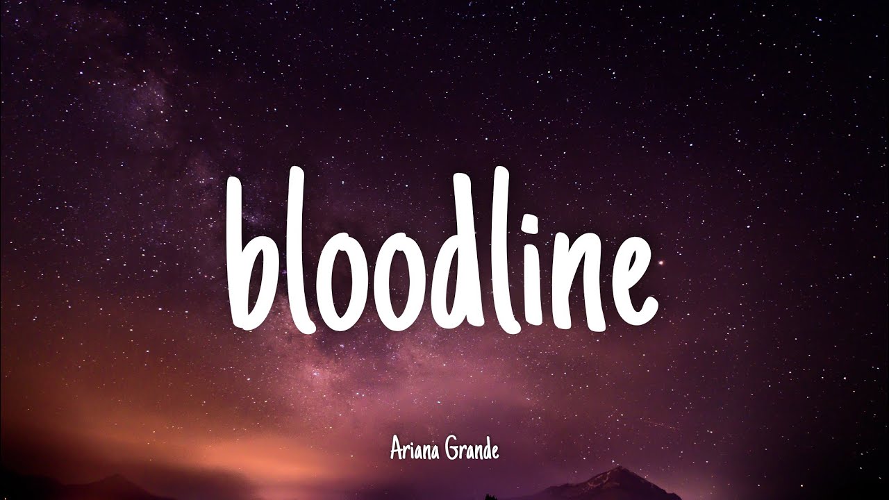 Bloodline ariana grande pony