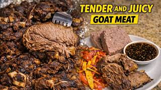 Oven Roasted Goat Leg With Mango Kachumbari | Tender and Juicy African Recipe screenshot 3