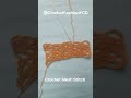 Crochet Mesh Stitch In Display