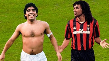 Ruud Gullit will never forget Diego Maradona