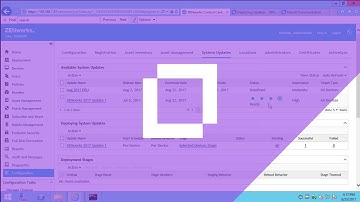 ZENworks 2017 Update 1 – System Update Search Feature