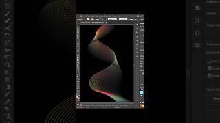 Gradient Line Effect in Adobe illustrator #adobeillustrator #adobe #explorepage #fyp #illustrative