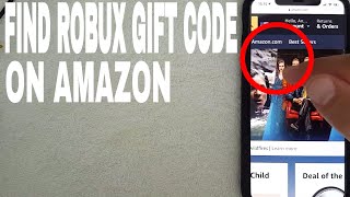How To Find Robux Roblox Gift Card Code Purchased On Amazon Youtube - buy robux on amazon