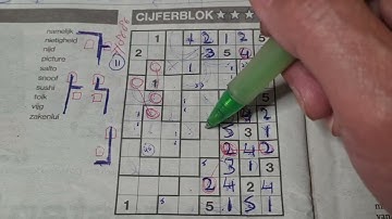 (#8686) Sunday. Tectonic01 Sudoku puzzle. Bonus Extra edition. 06-09-2024 Extra part 4 of 4