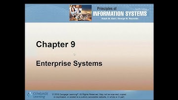 Chapter 9 Enterprise System Part 1