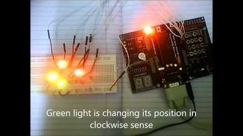 Traffic Lights controller using 8051 microcontroller (Easy Program)