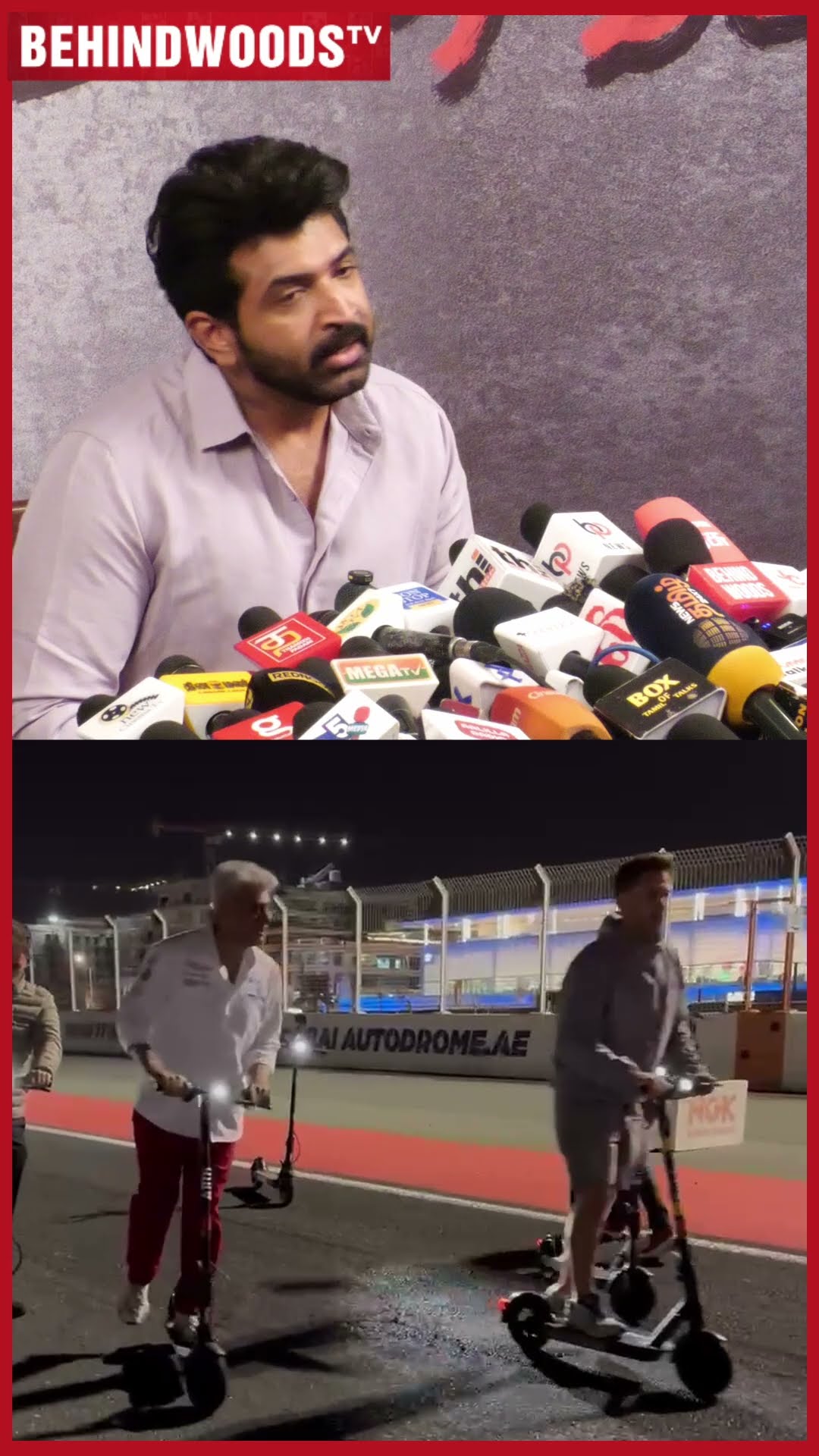 'AJITH Accident Video பார்த்து Shock ஆகிட்டேன்..Ajith-க்கு தைரியம் ஜாஸ்தி' Arun Vijay